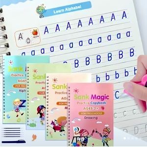 Handwriting copy books for kids.